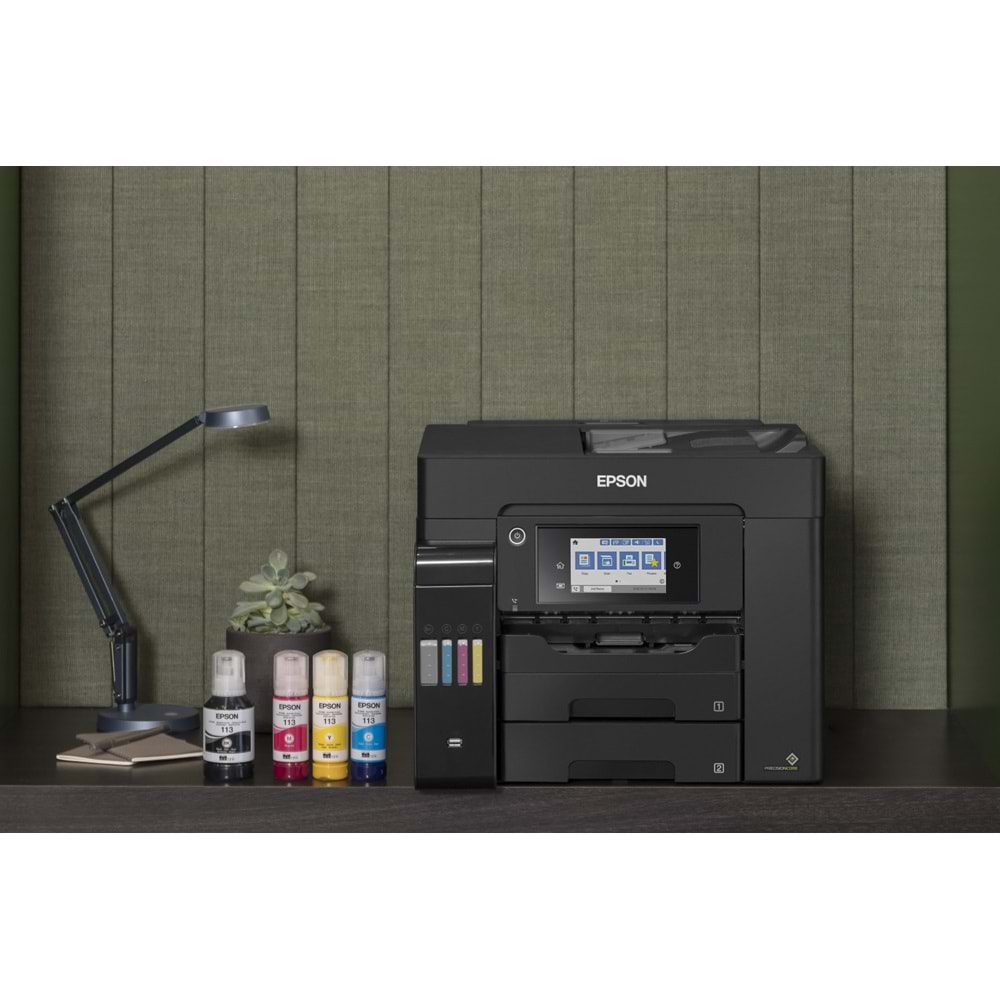 Epson EcoTank L6550 Wi-Fi + Tarayıcı + Fotokopi + Faks Renkli Çok Fonksiyonlu Tanklı Mürekkep Püskürtmeli Yazıcı