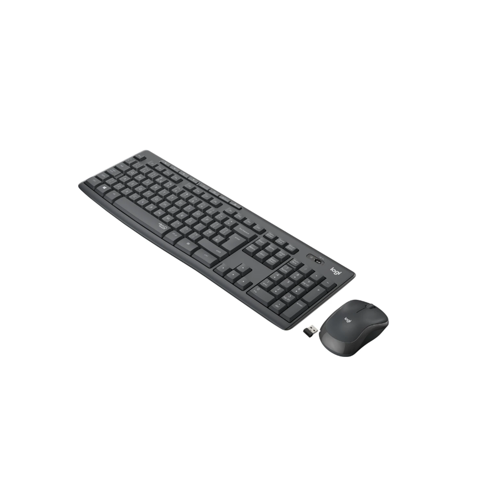 LOGITECH MK295 Q KABLOSUZ KLAVYE MOUSE SET SİYAH