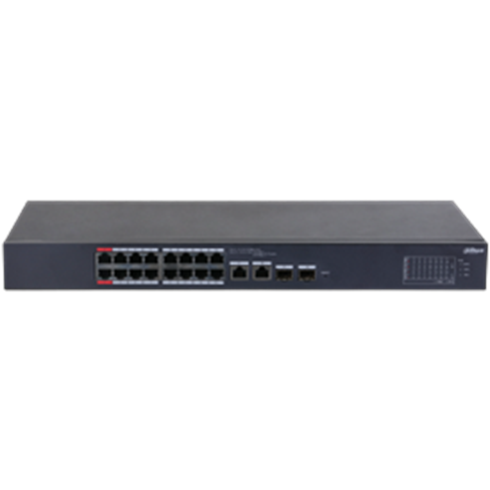 DAHUA DH-CS4218-16ET-240 18 PORT 16xPOE 10/100 240W BULUT YONETILEBILIR SWİTCH