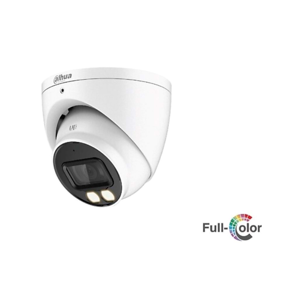DAHUA HAC-HDW1209TQP-A-LED-0280B 2MP 2.8MM FULLCOLOR DOME SESLİ HD-CVI KAMERA