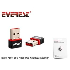 EVEREST EWN-760N 150 MBPS USB KABLOSUZ ADAPTÖR
