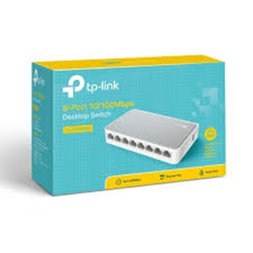 TP-LINK TL-SF1008D 8 PORT DESKTOP SWİTCH