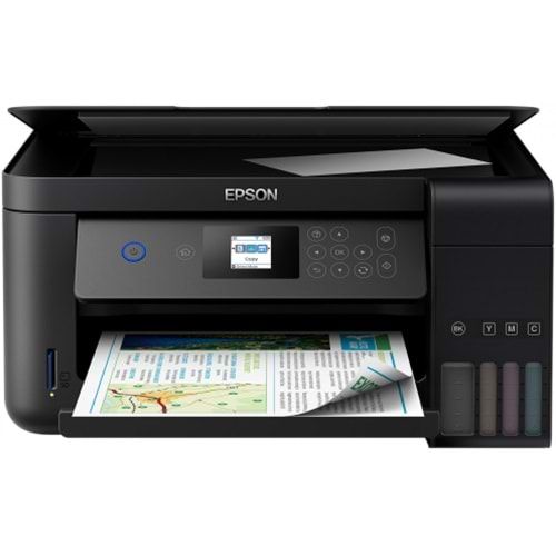 Epson EcoTank L4260 Wi-Fi + Tarayıcı + Fotokopi Renkli Çok Fonksiyonlu Tanklı Mürekkep Püskürtmeli Yazıcı