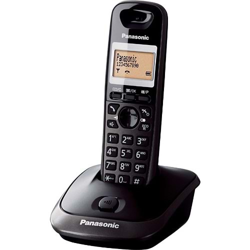 PANASONIC KX-TG2511 SİYAH TELSİZ TELEFON 50 REHBER HANDSFREE