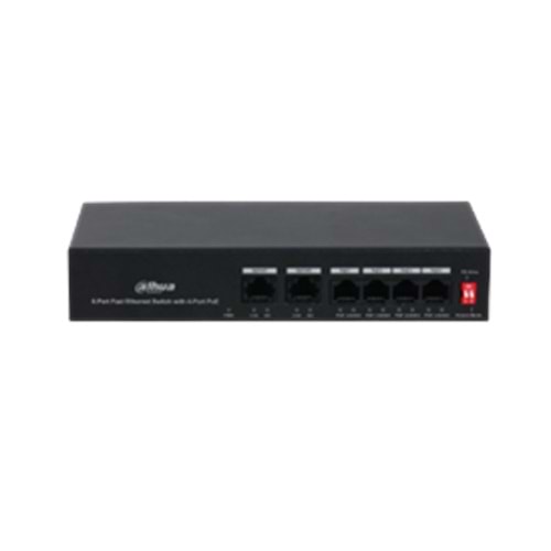 DAHUA PFS3006-4ET-36 6 PORT 36W POE YONETILEMEZ SWİTCH