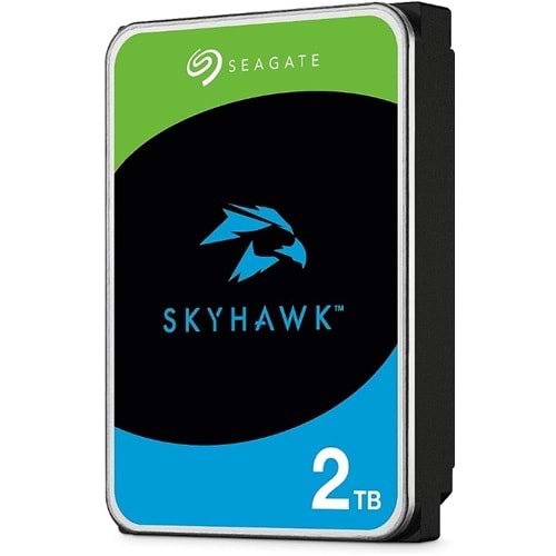SEAGATE 2 TB ST2000VX017 SKYHAWK 256MB SATA3 180TB/Y 7/24 HDD (SEAGATE TÜRKİYE 3 YIL GARANTİLİ)
