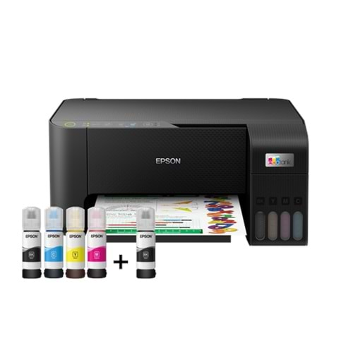 Epson L3250 Ecotank Yazıcı/Tarayıcı/Fotokopi Renkli Mürekkep Tanklı Yazıcı