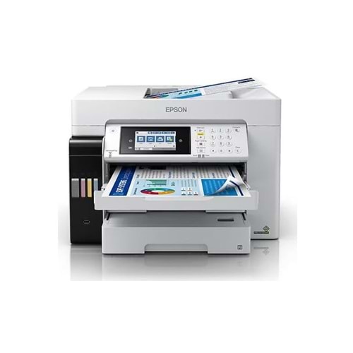 Epson EcoTank Pro L15180 Wİ-Fİ + TARAYICI + FOTOKOPİ +FAKS RENKLİ ÇOK FONKSİYONLU TANKLI MÜREKKEP PÜSKÜRTMELİ YAZICI
