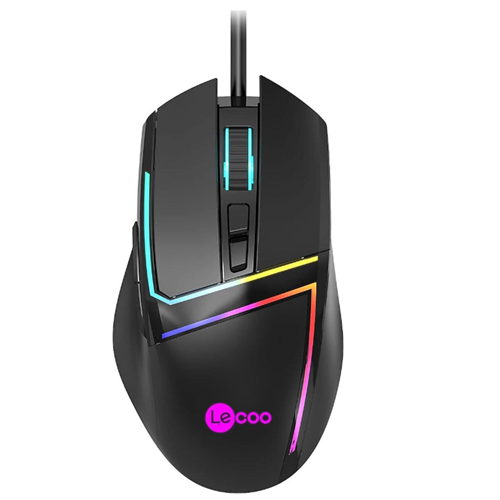 LECOO MS106 KABLOLU GAMİNG MOUSE SİYAH