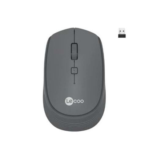 LECOO WS202 GRİ USB KABLOSUZ MOUSE