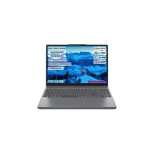 Lenovo IdeaPad Slim 3 15IRH10 83K1003MTR i5-13420H 16 GB 512 GB SSD UHD Graphics 15.3