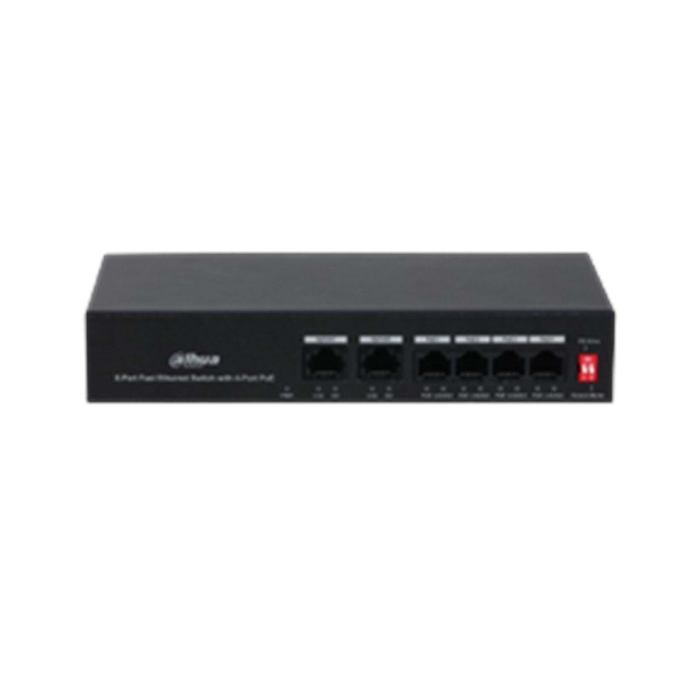 DAHUA PFS3006-4ET-36 6 PORT 36W POE YONETILEMEZ SWİTCH