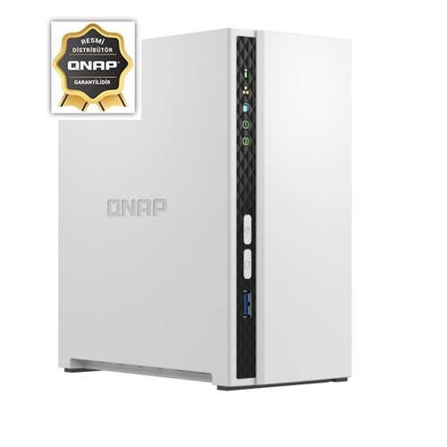 QNAP TS-233 2 SLOT 2GB 1xGLAN PORT USB3.2 NAS DEPOLAMA ÜNİTESİ